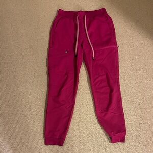 Fabletics Pink Scrub Joggers